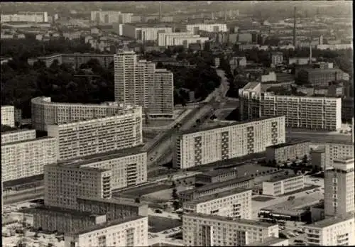 Ak Berlin Friedrichshain, Leninplatz, Gesamtaufnahme