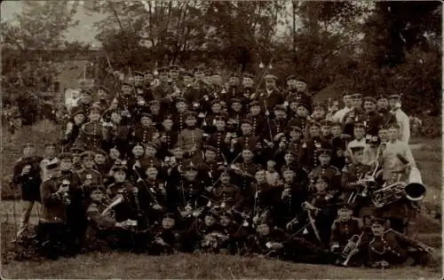 Foto Ak Deutsche Soldaten in Uniformen, 2. Nass. Inf. Rgt. 88