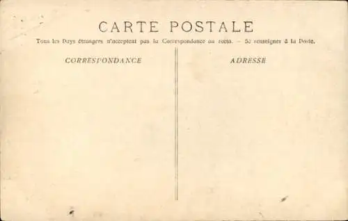 Ak Le Camille, Canot Automobile, Mme du Gast et ses invites sur le pont