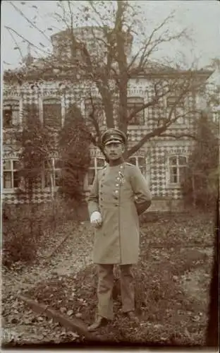 Foto Ak Deutscher Soldat in Uniform, Eisernes Kreuz, Portrait