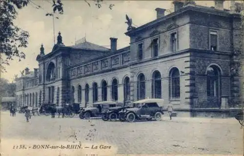 Ak Bonn am Rhein, Bahnhof