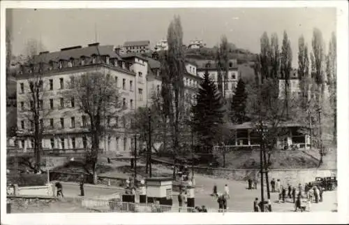 Ak Jáchymov Sankt Joachimsthal Region Karlsbad, Hotel Praha