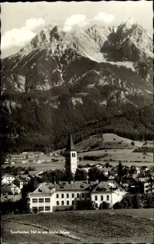 Ak Saalfelden am Steinernen Meer in Salzburg, Teilansicht