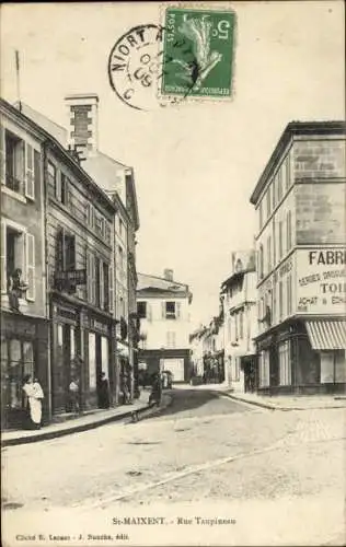 Ak Saint Maixent Deux Sèvres, Rue Taupineau