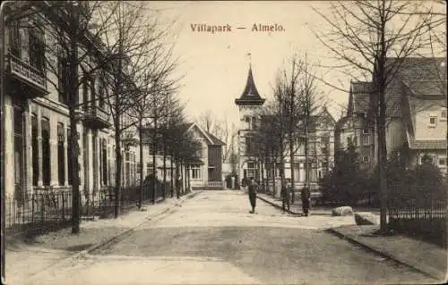 Ak Almelo Overijssel Niederlande, Villa Park