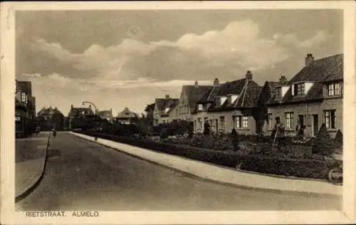 Ak Almelo Overijssel Niederlande, Rietstraat