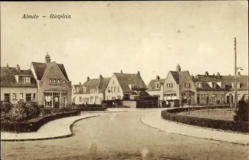 Ak Almelo Overijssel Niederlande, Rietplein