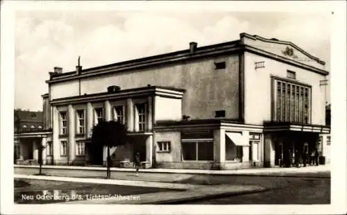 Ak Nový Bohumín Neu Oderberg Region Mährisch Schlesien, Lichtspieltheater