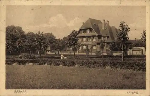 Ak Karnap Essen im Ruhrgebiet, Rathaus