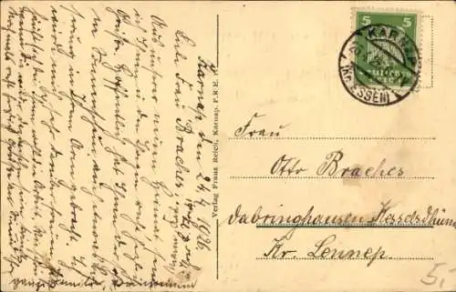 Ak Karnap Essen im Ruhrgebiet, Rathaus