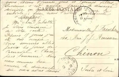 Ak Martigné Briand Maine et Loire, Établissement de Jouanet