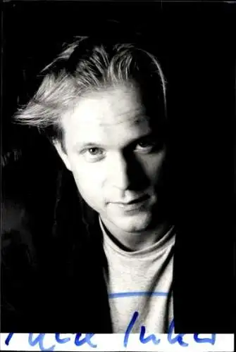 Ak Schauspieler Ulrich Tukur, Portrait, Autogramm