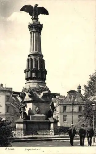 Ak Hamburg Altona, Siegesdenkmal