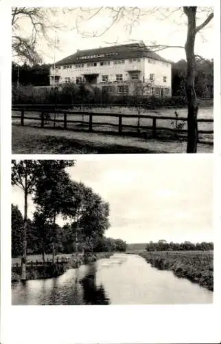 Ak Haltern am See Westfalen, Jugendherberge Stausee