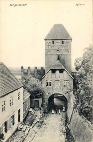 Ak Tangermünde in Sachsen Anhalt, Rossfurt