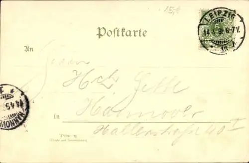 Künstler Litho Leipzig in Sachsen, Thomaskirche