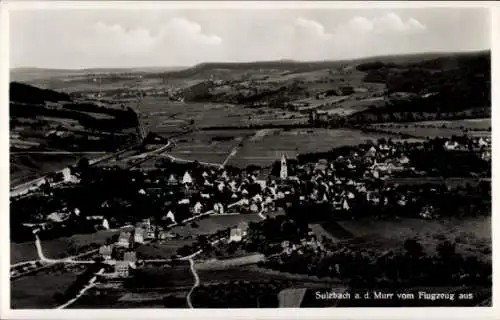 Ak Sulzbach an der Murr, Fliegeraufnahme