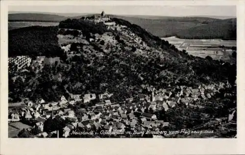 Ak Neustadt Breuberg im Odenwald, Fliegeraufnahme