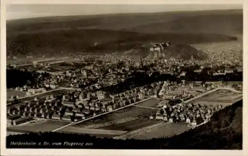 Ak Heidenheim an der Brenz Württemberg, Fliegeraufnahme