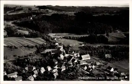 Ak Kirchenkirnberg Murrhardt in Württemberg, Fliegeraufnahme