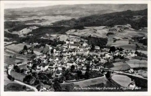 Ak Fürstenstein in Niederbayern, Fliegeraufnahme