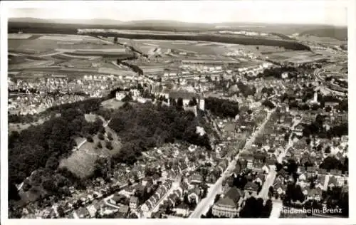 Ak Heidenheim an der Brenz Württemberg, Fliegeraufnahme