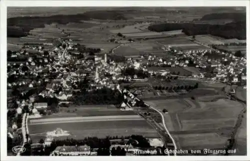 Ak Krumbach Schwaben, Fliegeraufnahme