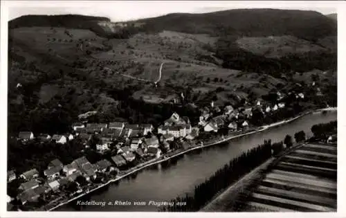 Ak Kadelburg Küssaberg Baden Württemberg, Fliegeraufnahme