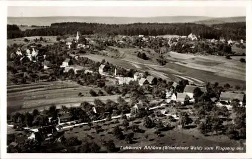 Ak Althütte in Württemberg, Fliegeraufnahme