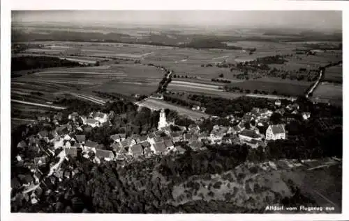 Ak Alfdorf in Baden Württemberg, Fliegeraufnahme