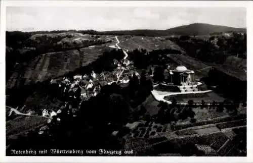 Ak Rotenberg Stuttgart, Fliegeraufnahme, Württemberg