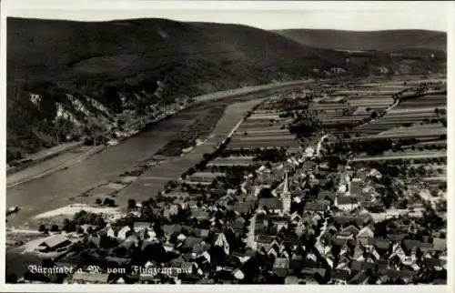 Ak Bürgstadt in Unterfranken, Fliegeraufnahme