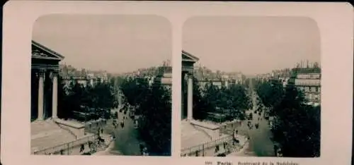 Stereo Foto Paris I, Boulevard de la Madeleine