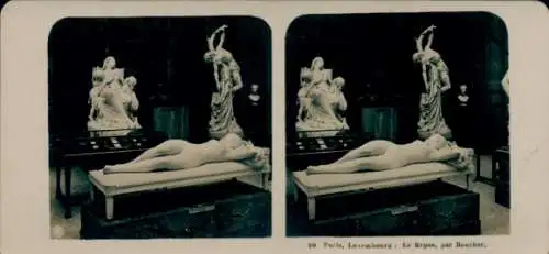 Stereo Foto Paris VI, Luxembourg, le Repos par Boucher