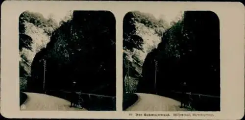 Stereo Foto Breitnau im Schwarzwald, Höllental, Hirschsprung