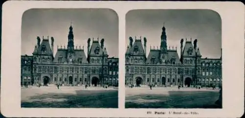 Stereo Foto Paris IV, L'Hotel de Ville