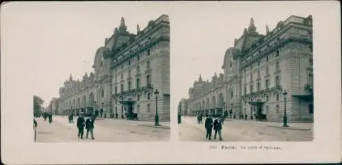 Stereo Foto Paris, Gare d'Orleans