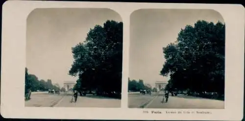 Stereo Foto Paris XVI, Avenue du Bois de Boulogne