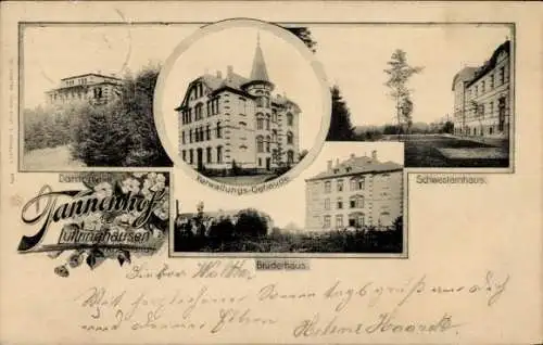 Ak Lüttringhausen Remscheid im Bergischen Land, Tannenhof, Schwesternhaus, Brüderhaus