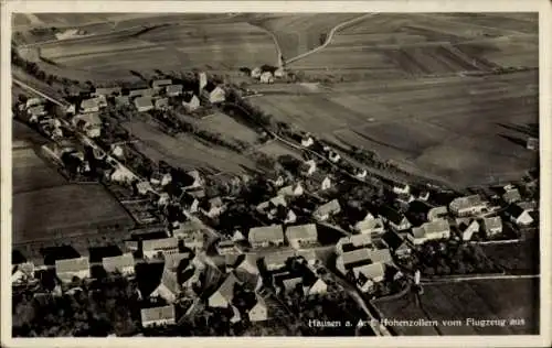 Ak Hausen am Andelsbach, Hohenzollern, Luftbild