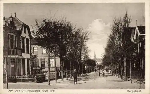 Ak Egmond aan Zee Nordholland Niederlande, Dorpstraat