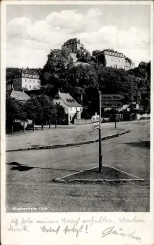 Ak Blankenheim an der Ahr Eifel, Kreuzung, Wegweiser