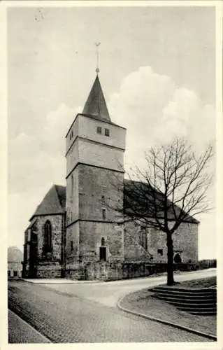 Ak Waldeck in Nordhessen, Evangelische Kirche