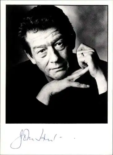 Ak Schauspieler John Hurt, Portrait, Autogramm