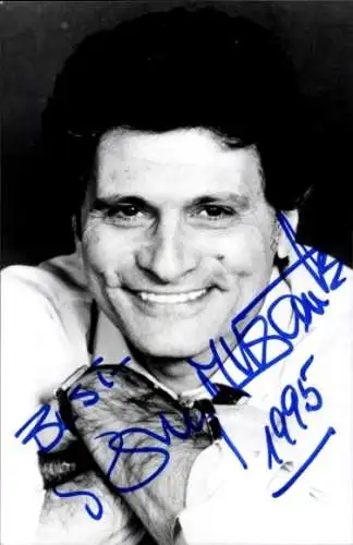 Foto Ak Schauspieler Tony Musante, Portrait, Autogramm