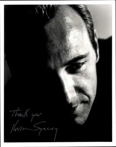 Ak Schauspieler Kevin Spacey, Portrait, Autogramm