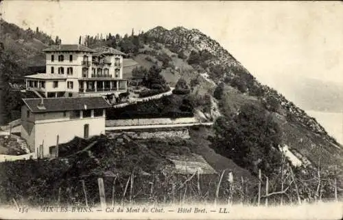 Ak Aix les Bains Savoie, Col du Mont du Chat, Hotel Bret