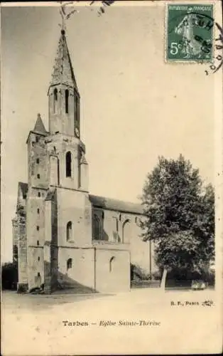 Ak Tarbes Hautes Pyrénées, Eglise Sainte-Therese