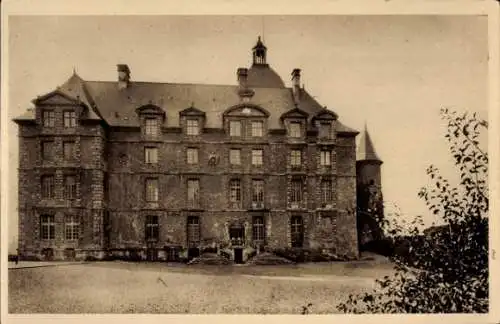 Ak Vizille Isère, Chateau, Cour d'Honneur