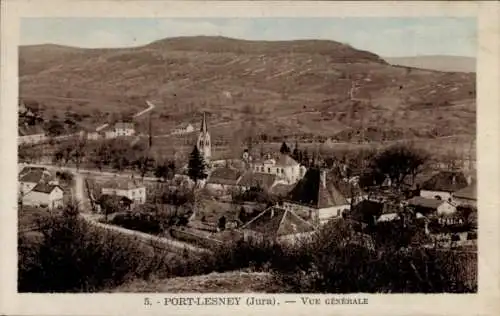 Ak Port Lesney Jura, Panorama